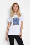 Kvinder Toppe & T-Shirts | Kaffe KARIO T-SHIRT Optical White